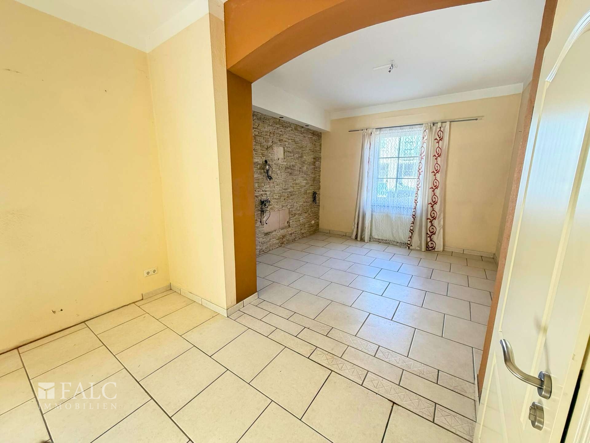 Blick in das Wohnzimmer